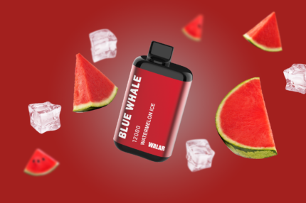 WALAR BLUE WHALE 12000puffs WATERMELON ICE