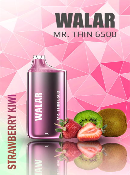 WALAR MR. THIN 6500puffs Strawberry Kiwi